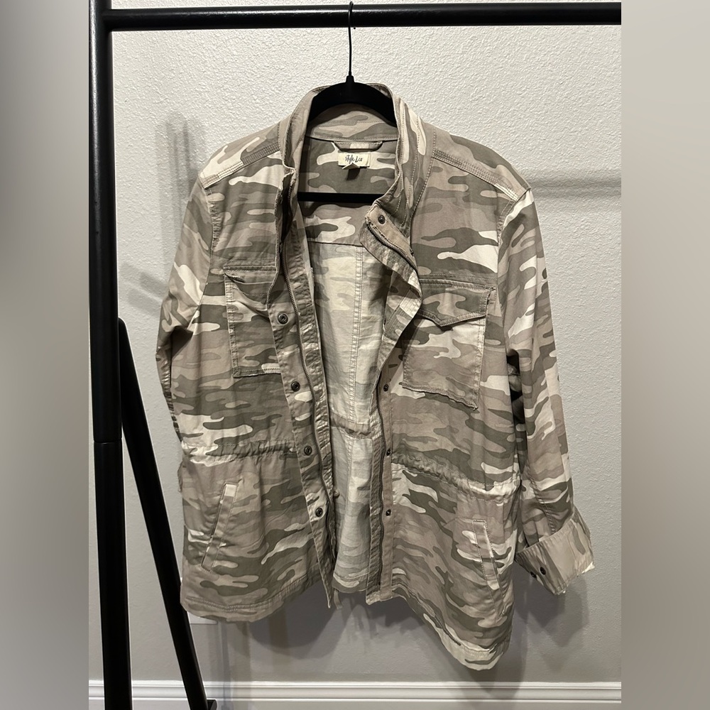 1X Camo Utility Jacket